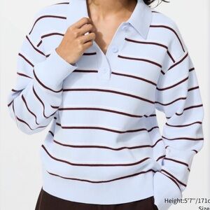 Uniqlo Cotton Polo Sweater - Women’s